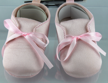 Festlicher Baby-Schuh Fb.: rosa
